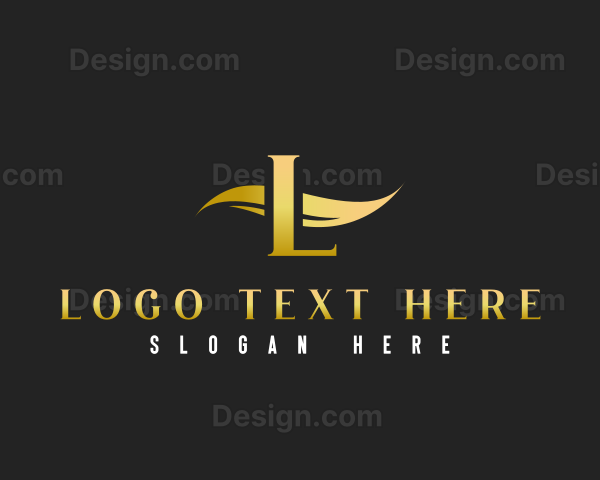 Luxury Hair Salon Logo