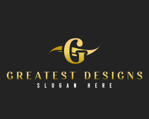 Luxury Hair Salon logo design