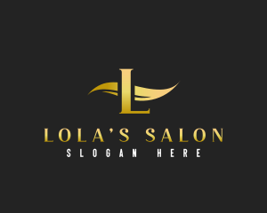 Luxury Hair Salon logo design