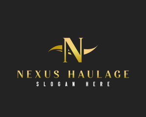 Luxury Hair Salon logo design