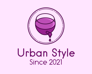 Wine Glass Drip logo