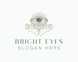 Mystical Eye Hand Jewelry logo design