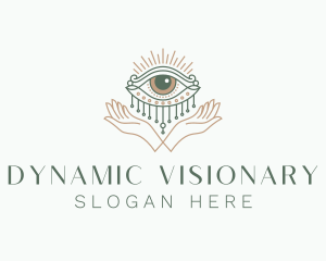 Mystical Eye Hand Jewelry logo design