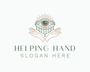 Mystical Eye Hand Jewelry logo design