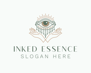 Mystical Eye Hand Jewelry logo design