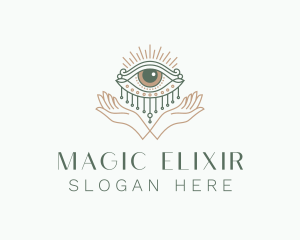 Mystical Eye Hand Jewelry logo design