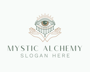 Mystical Eye Hand Jewelry logo design