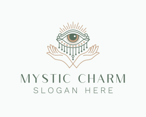 Mystical Eye Hand Jewelry logo design