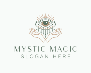 Mystical Eye Hand Jewelry logo design