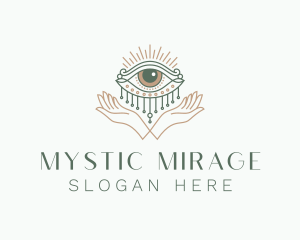 Mystical Eye Hand Jewelry logo design