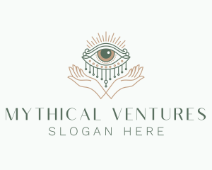 Mystical Eye Hand Jewelry logo design