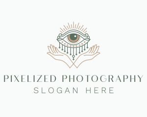 Mystical Eye Hand Jewelry logo design