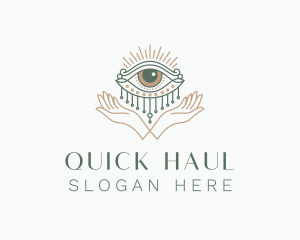 Mystical Eye Hand Jewelry logo design