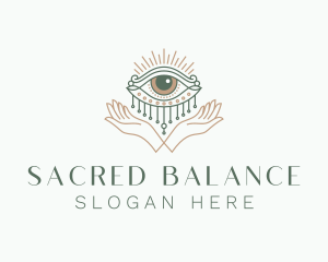 Mystical Eye Hand Jewelry logo design