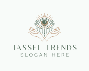 Mystical Eye Hand Jewelry logo design