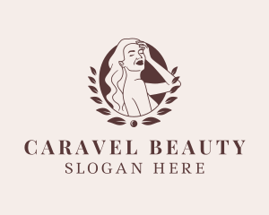 Beautiful Woman Skincare  logo design