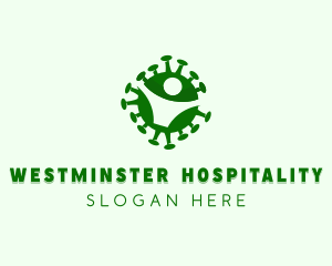 Human Virus Patient  logo design