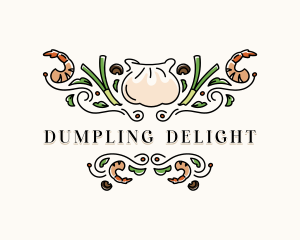 Dumpling Cuisine Restaurant  logo design