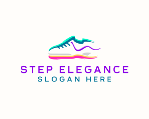 Retail Fashion Shoes logo design