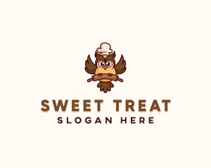 Bakery Chef Bird logo design