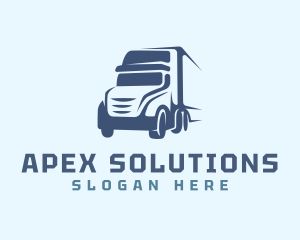 Transport Vehicle Truck logo design