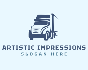 Transport Vehicle Truck logo design