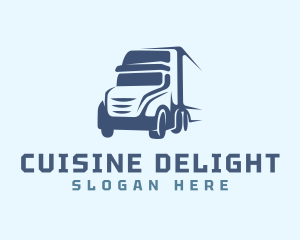 Transport Vehicle Truck logo design