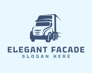 Transport Vehicle Truck logo design