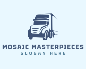 Transport Vehicle Truck logo design