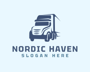 Transport Vehicle Truck logo design