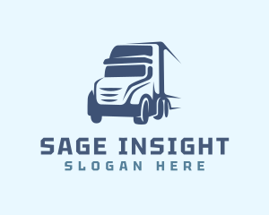 Transport Vehicle Truck logo design