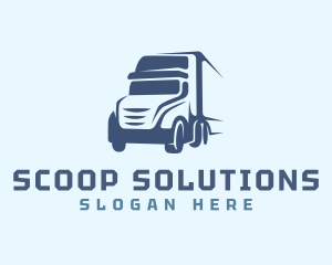 Transport Vehicle Truck logo design