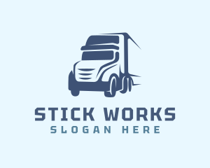 Transport Vehicle Truck logo design