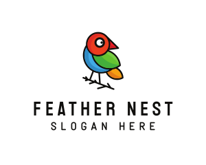 Avian Bird Animal logo