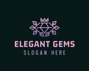 Luxury Diamond Jewelry logo design