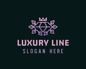 Luxury Diamond Jewelry logo design