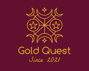 Gold Celestial Astrology  logo