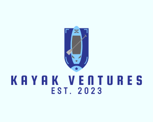 Water Sport Kayak Boat logo