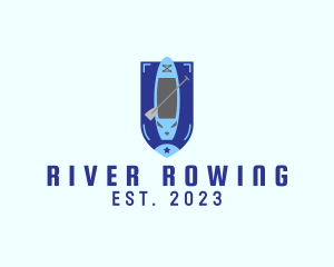 Water Sport Kayak Boat logo
