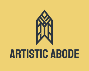 Tribal Arrow Pencil  logo