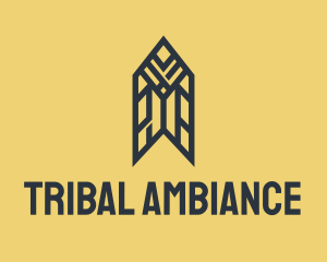 Tribal Arrow Pencil  logo