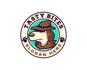 Detective Pet Dog logo