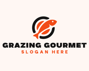 Sushi Asian Food Restaurant logo design