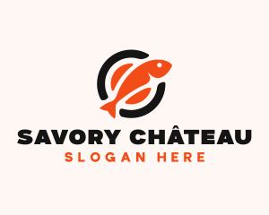 Sushi Asian Food Restaurant logo design