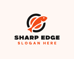 Sushi Asian Food Restaurant logo design