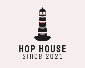 Light House Sushi logo design