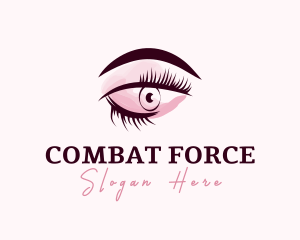 Eyebrow Beauty Makeup Logo