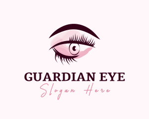 Eyebrow Beauty Makeup logo design