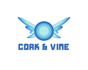 Generic Blue Wings logo design