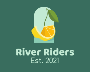 Orange Citrus Boat logo design